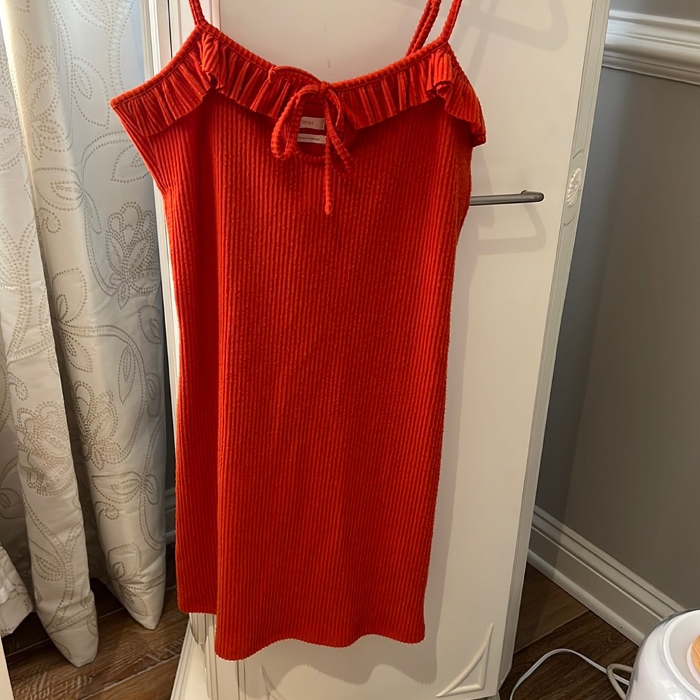 Orange dress